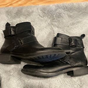 Kenneth Cole Moto Ankle Boots
